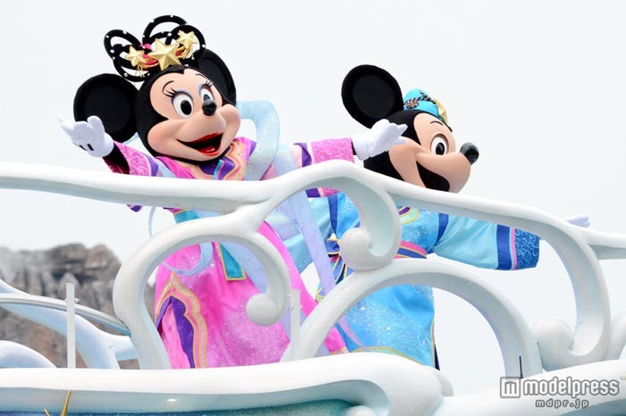 TDS「七夕グリーティング」/ミニー、ミッキー