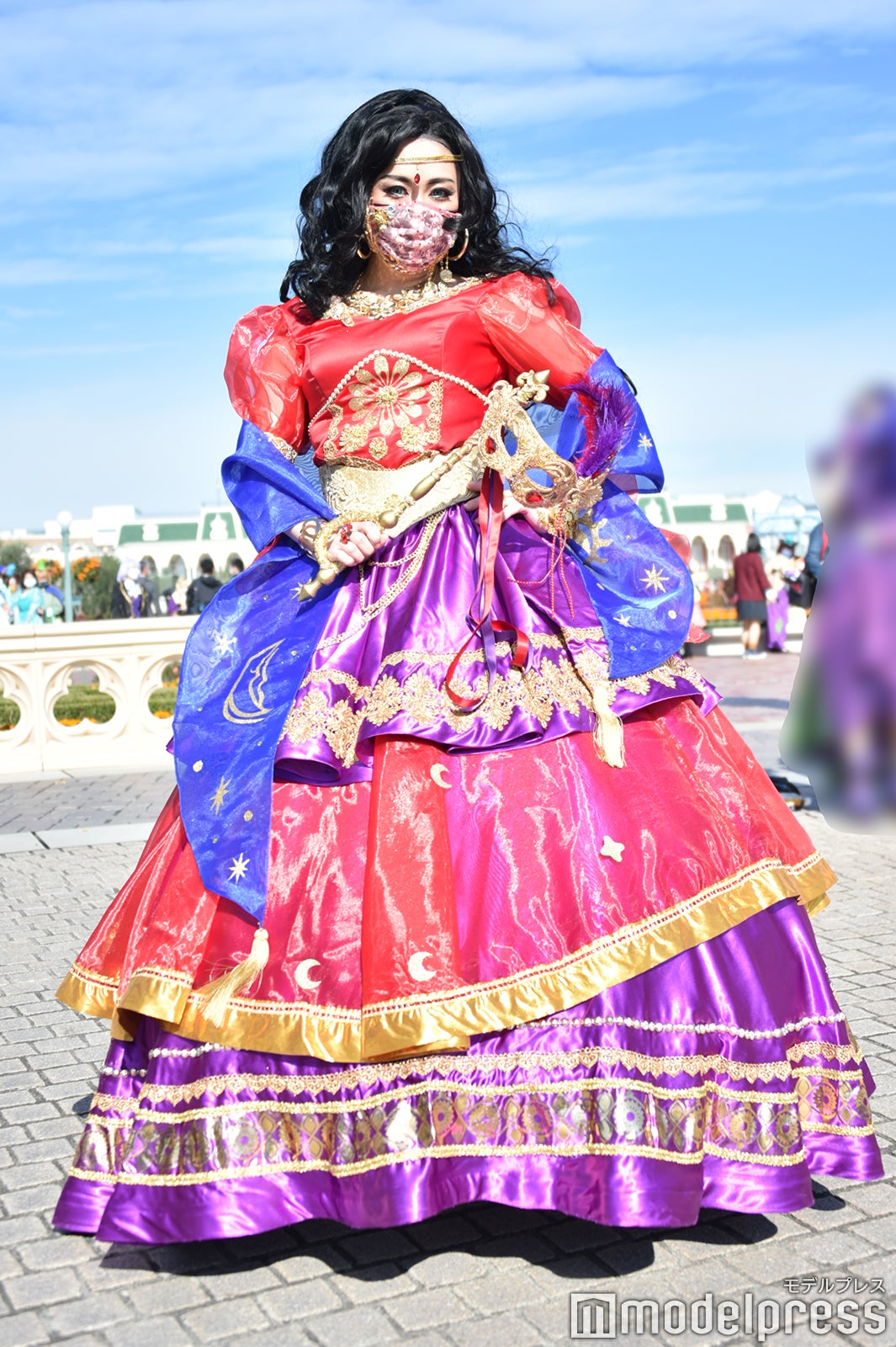 ディズニー　ハロウィン　仮装　エスメラルダ　手作り　5点セット ディズニー ハロウィン 仮装 エスメラルダ 手作り 5点セット