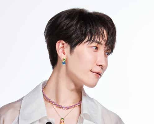 Snow Man渡辺翔太、スワロフスキー重ねづけの爽やかビジュアル公開