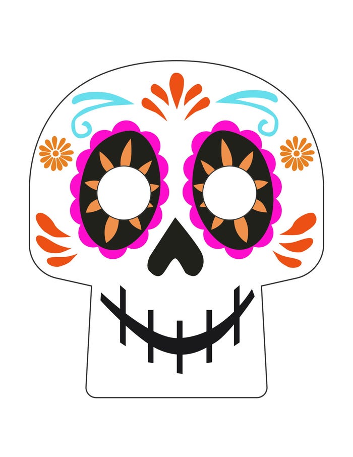 カラベラ風のお面(C)Disney/Pixar