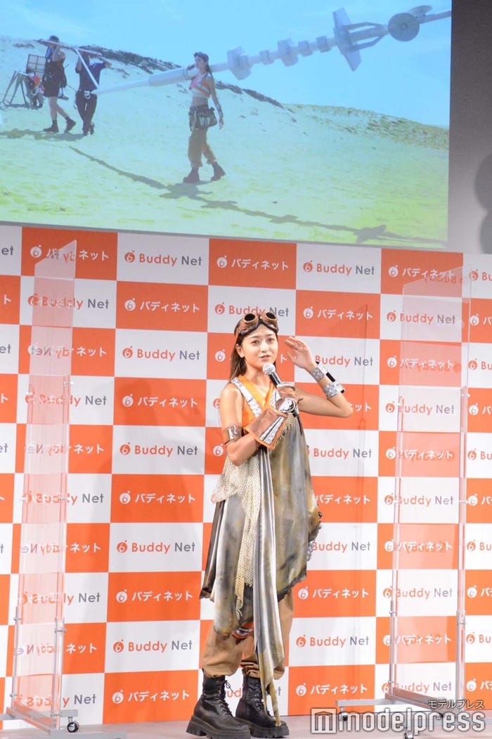 CM撮影を振り返るみちょぱ(C)モデルプレス