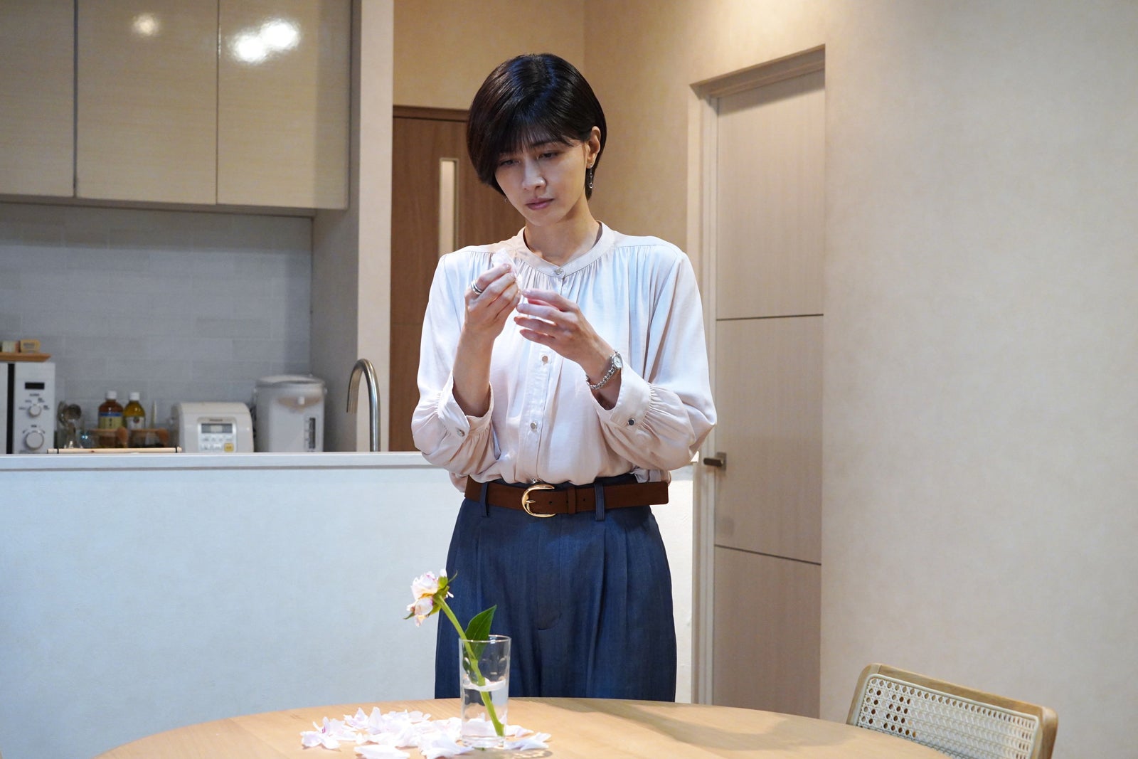 内田有紀「ラストノート」（C）フジテレビ
