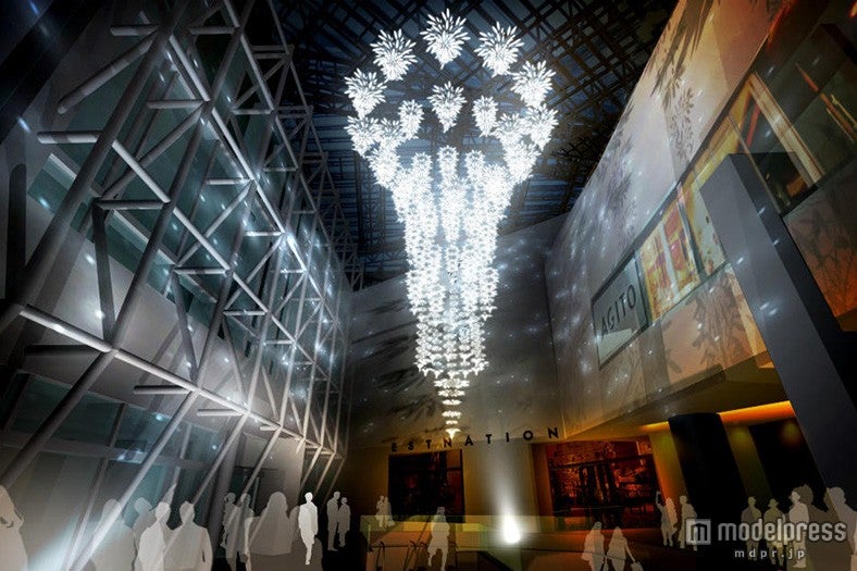 ウエストウォーク、クリスマスデコレーション（イメージ）