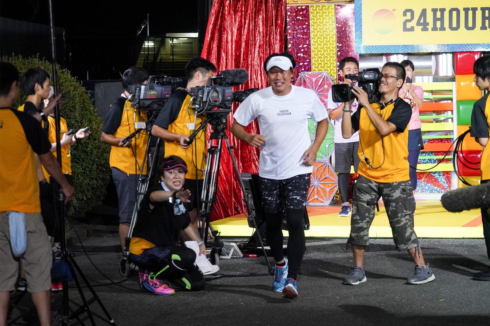 みやぞん、ランスタート時（C）日本テレビ