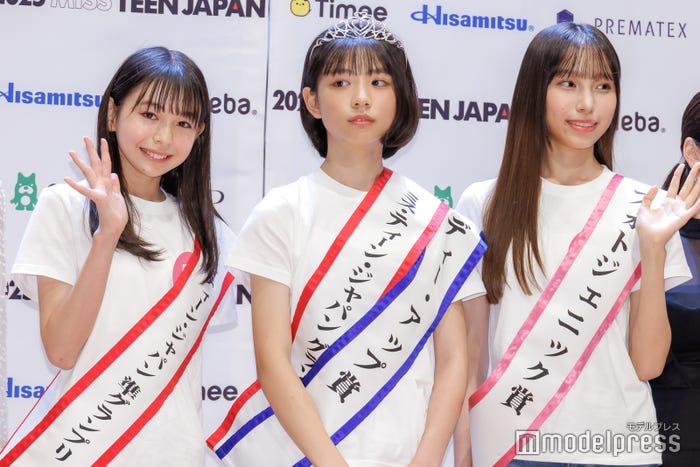 デービス瑛恋さん、増田有沙さん、合田愛咲さん(C)モデルプレス