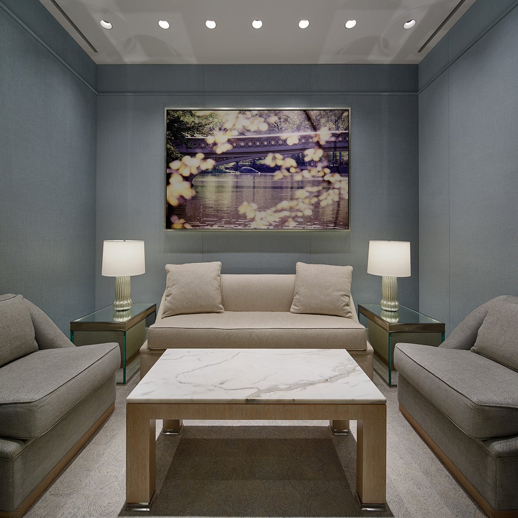 個室（プライベートセールスルーム）も用意