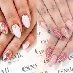 指先に春を纏って！出会いの季節は“桜ピンク”で好印象をゲット／画像提供：esNAIL