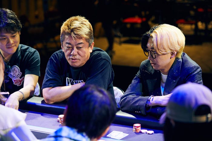堀江貴文、ヒカル「WPT TOKYO 2023」より(提供写真)