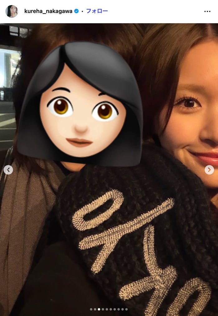 中川紅葉Instagramより