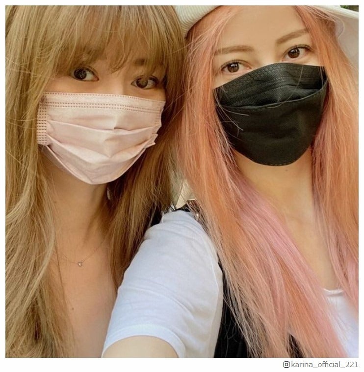 香里奈、美人姉・えれなとの2ショットに「目元そっくり」「2人とも髪色可愛い」の声