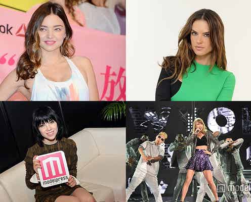 ミランダは3度、テイラーは日本から世界ツアー、ヴィクシーモデルも来日…豪華セレブの日本での活躍を振り返る【2015年末特集】