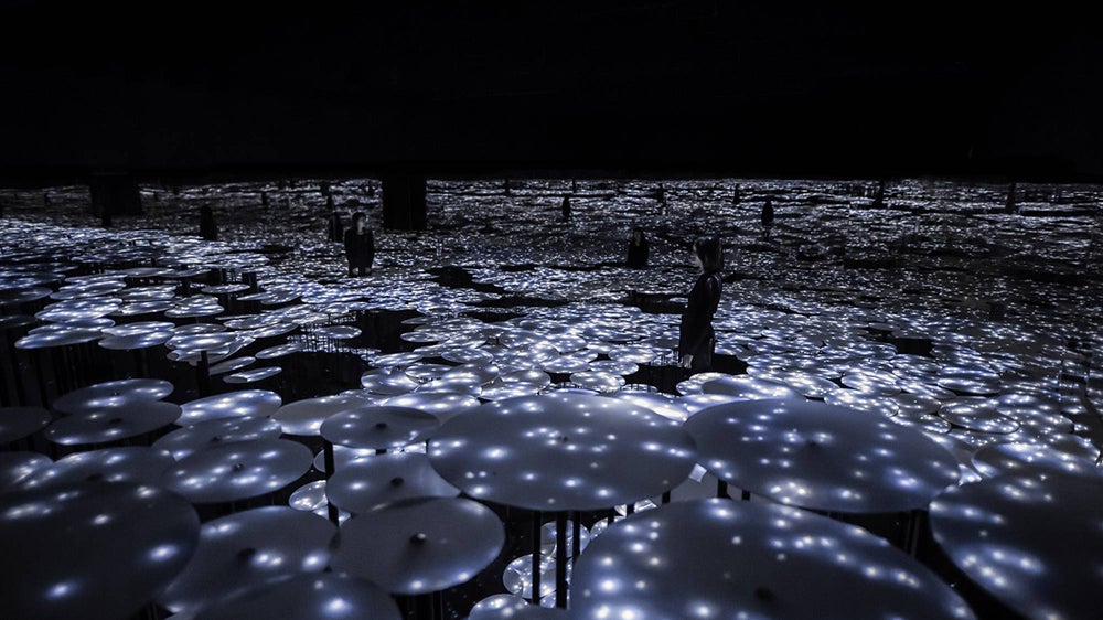 地形の記憶／画像提供：チームラボ