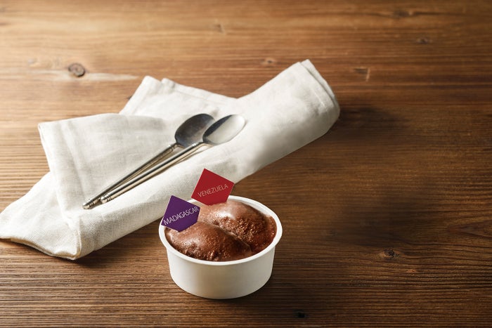 コールドチョコレート 2種食べ比べ 税込 648円／画像提供：大丸松坂屋百貨店