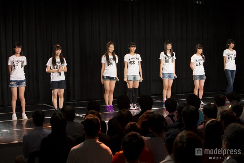 NMB48劇場に登場したドラフト候補生達