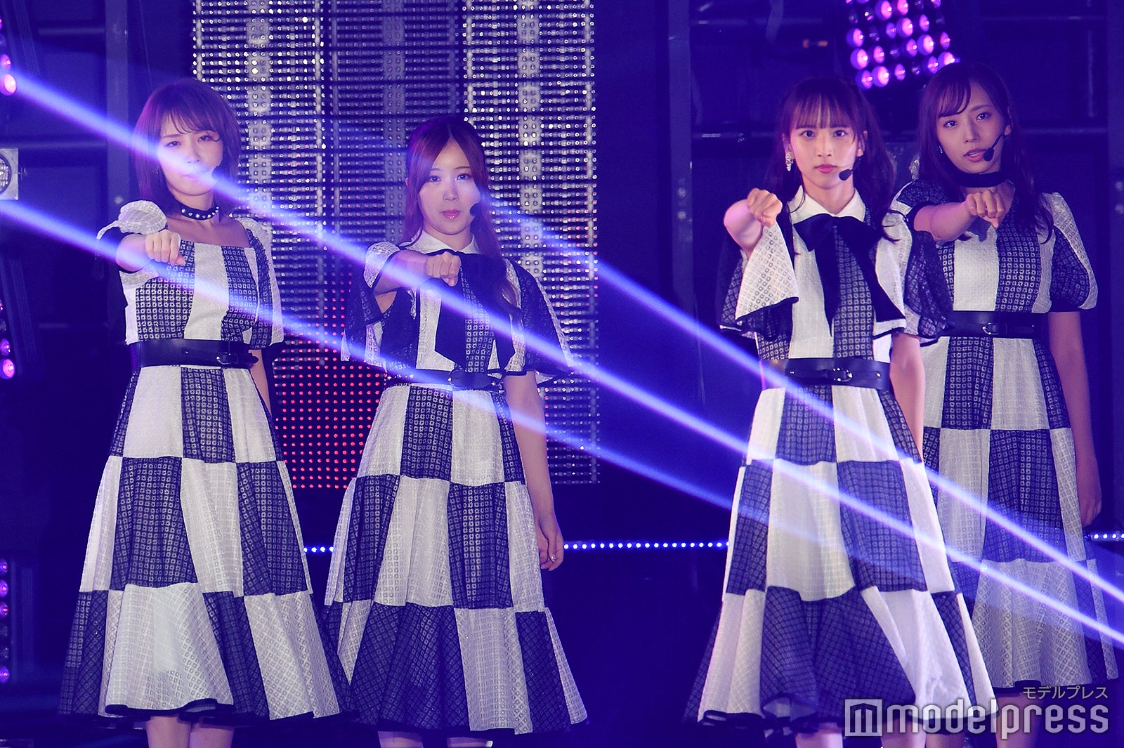 高山一実、星野みなみ、佐藤楓、新内眞衣（C）モデルプレス