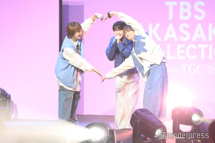 大倉空人、小泉光咲、杢代和人(C)モデルプレス