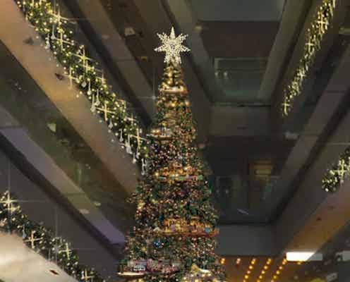 “世界最大級”のジオラマクリスマスツリーが表参道に出現