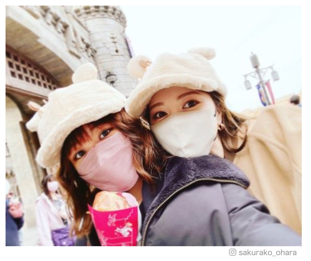大原櫻子＆白石麻衣、お揃い帽子でディズニー満喫 はしゃぐ動画に「楽しそう」「オーラでバレそう」と反響