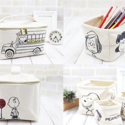 可愛すぎて悶絶 の付録 スヌーピー フレンズの収納ボックス ポーチ Steady 3月号 モデルプレス