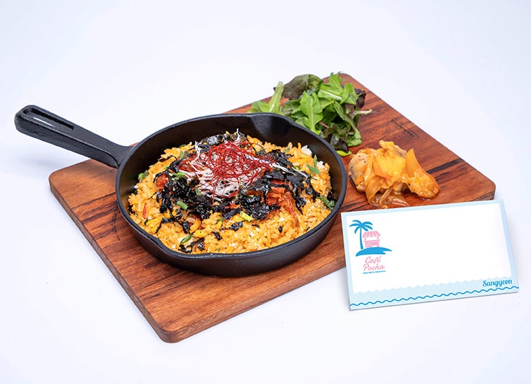 よくばりチーズキムチポックンパブ 税込1,870円／画像提供：レッグス