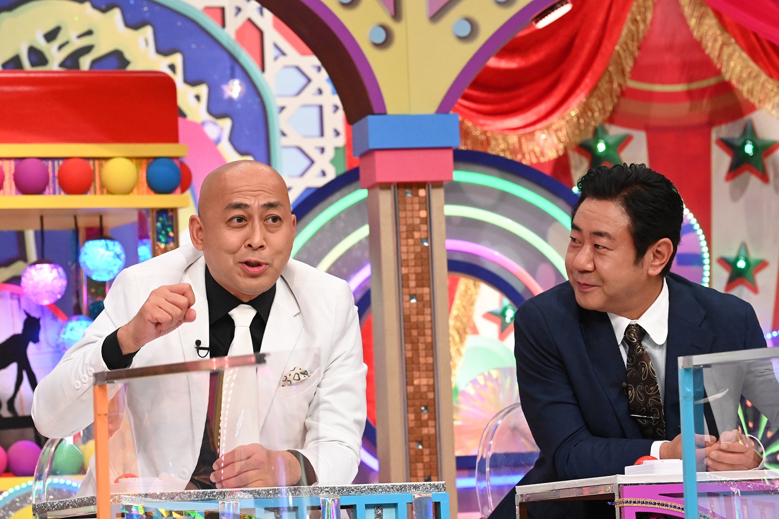 錦鯉（長谷川雅紀、渡辺隆） （C）テレビ朝日