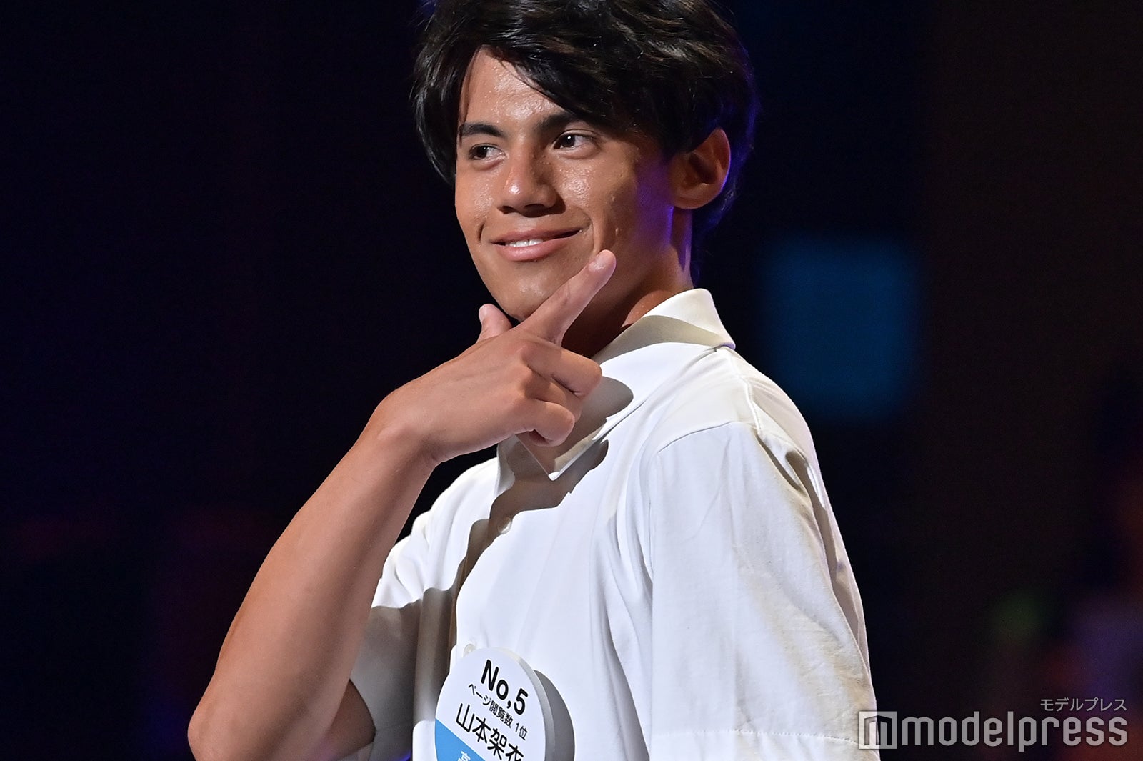 「高一ミスターコン2021」ステージの様子（C）モデルプレス
