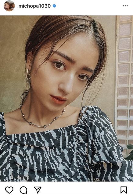 安達祐実に似てる!? みちょぱ、クールな接近ショットに「雰囲気違う！」「カッコイイ」と反響