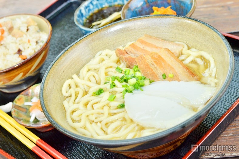 麺は弾力があり食べ応えバッチリ