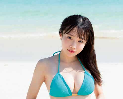 #ババババンビ岸みゆ、水着姿で豊満バスト披露「週刊FLASH」表紙登場