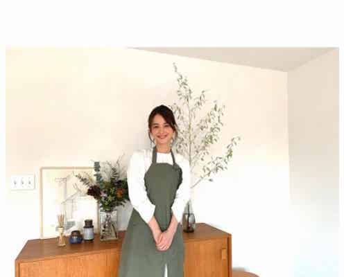 佐々木希のエプロン姿に反響「癒やし」「こんな奥さんがいたら…」