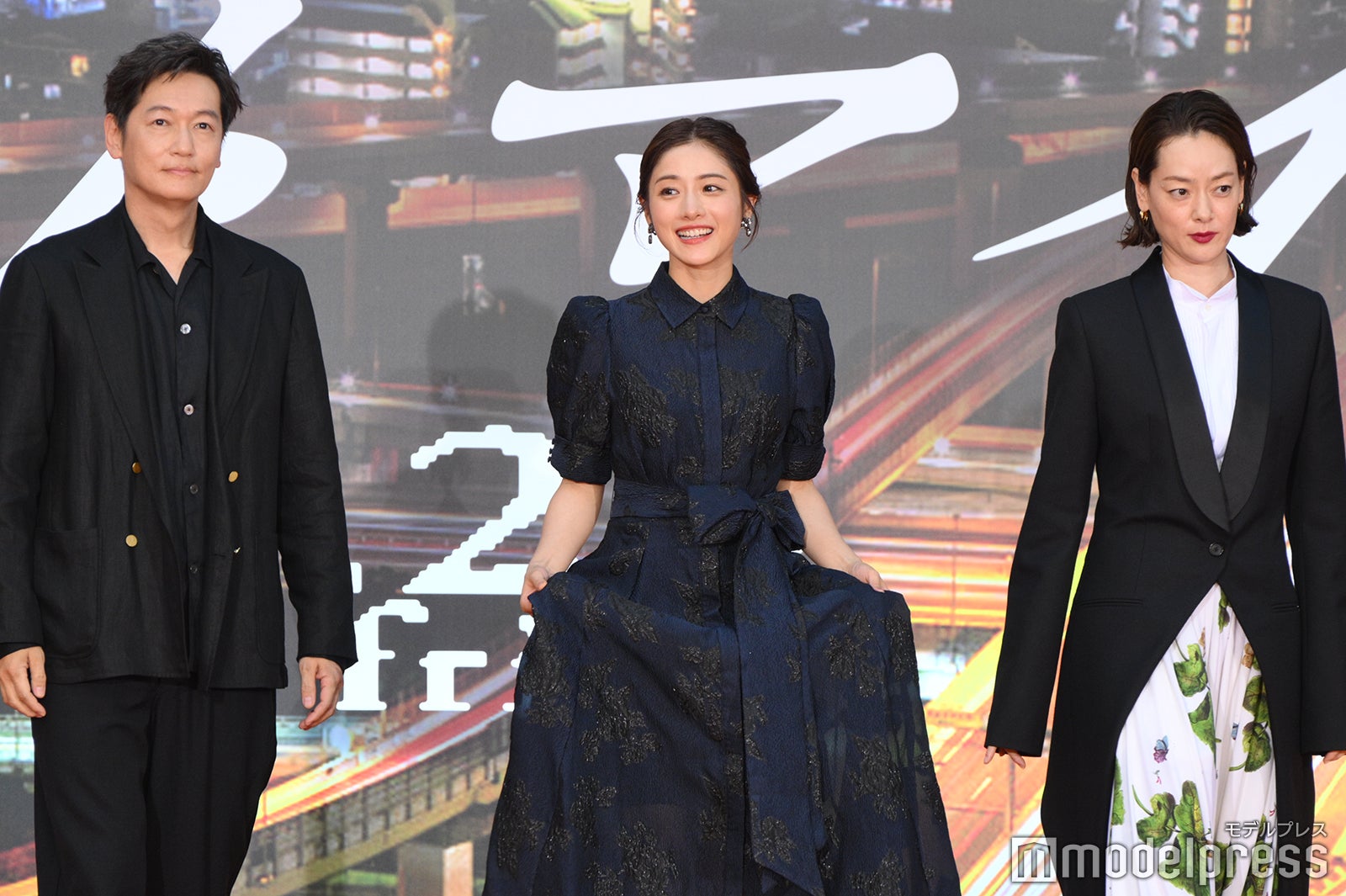 井浦新、石原さとみ、市川実日子（C）モデルプレス