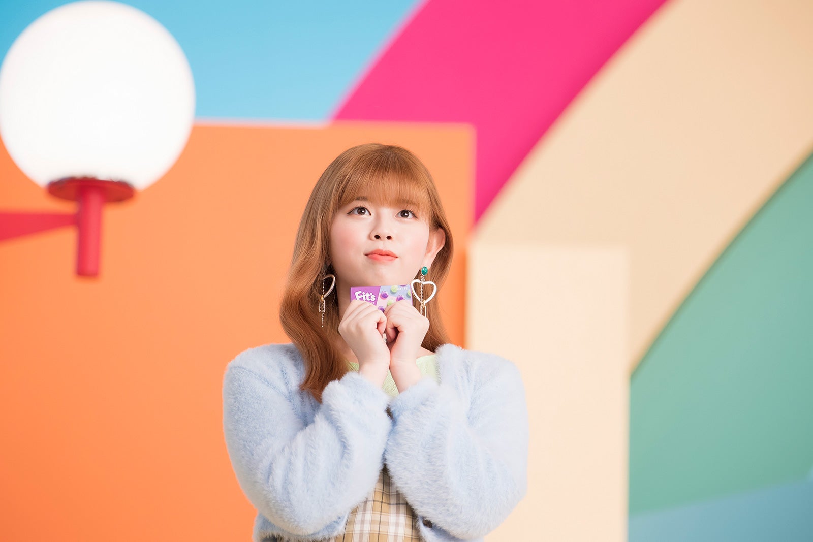 RIKU／新WEBムービー「NEWフィッツダンス 小銭」篇メイキング（提供写真）