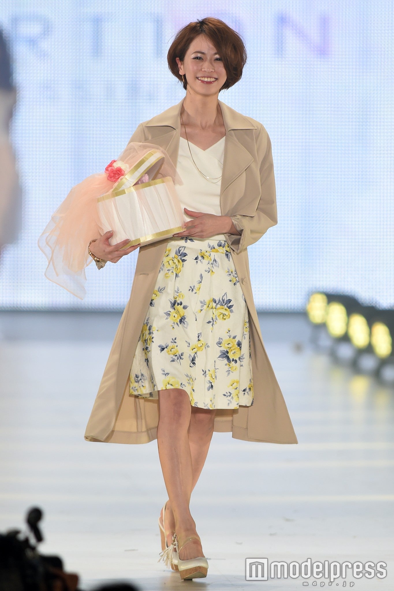 坂田梨香子「関西コレクション2016 S／S」より（C）モデルプレス