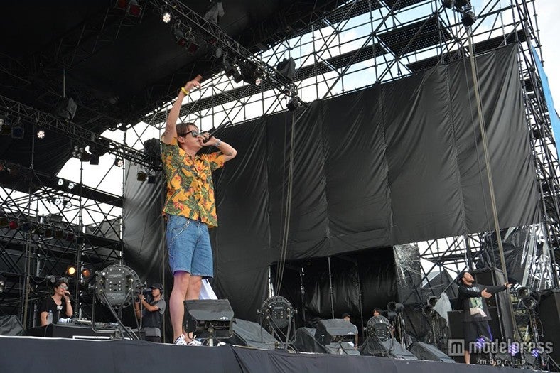 サマソニ初参戦“EPIK HIGH旋風”巻き起こす 放水パフォーマンスで縦横無尽