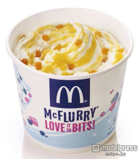 「マックフルーリー マンゴーパッションオレンジ味」