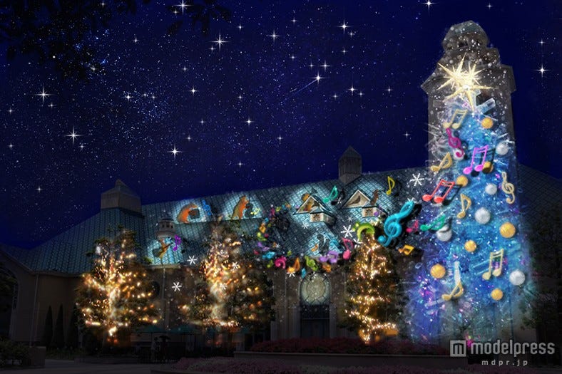 舞浜のイルミネーション開催間近 参加型プロジェクションマッピングショー初上演