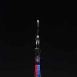 映画公開記念ライティング(C)TOKYO-SKYTREE