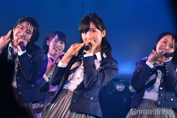 横山由依、小栗有以、向井地美音/AKB48岡部チームA「目撃者」公演(C)モデルプレス