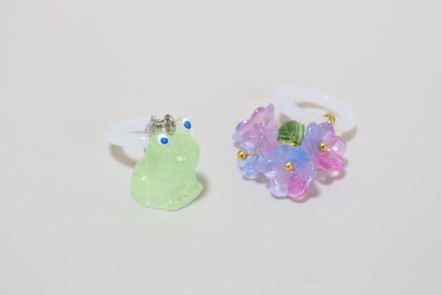 セリアの立体傘チャーム