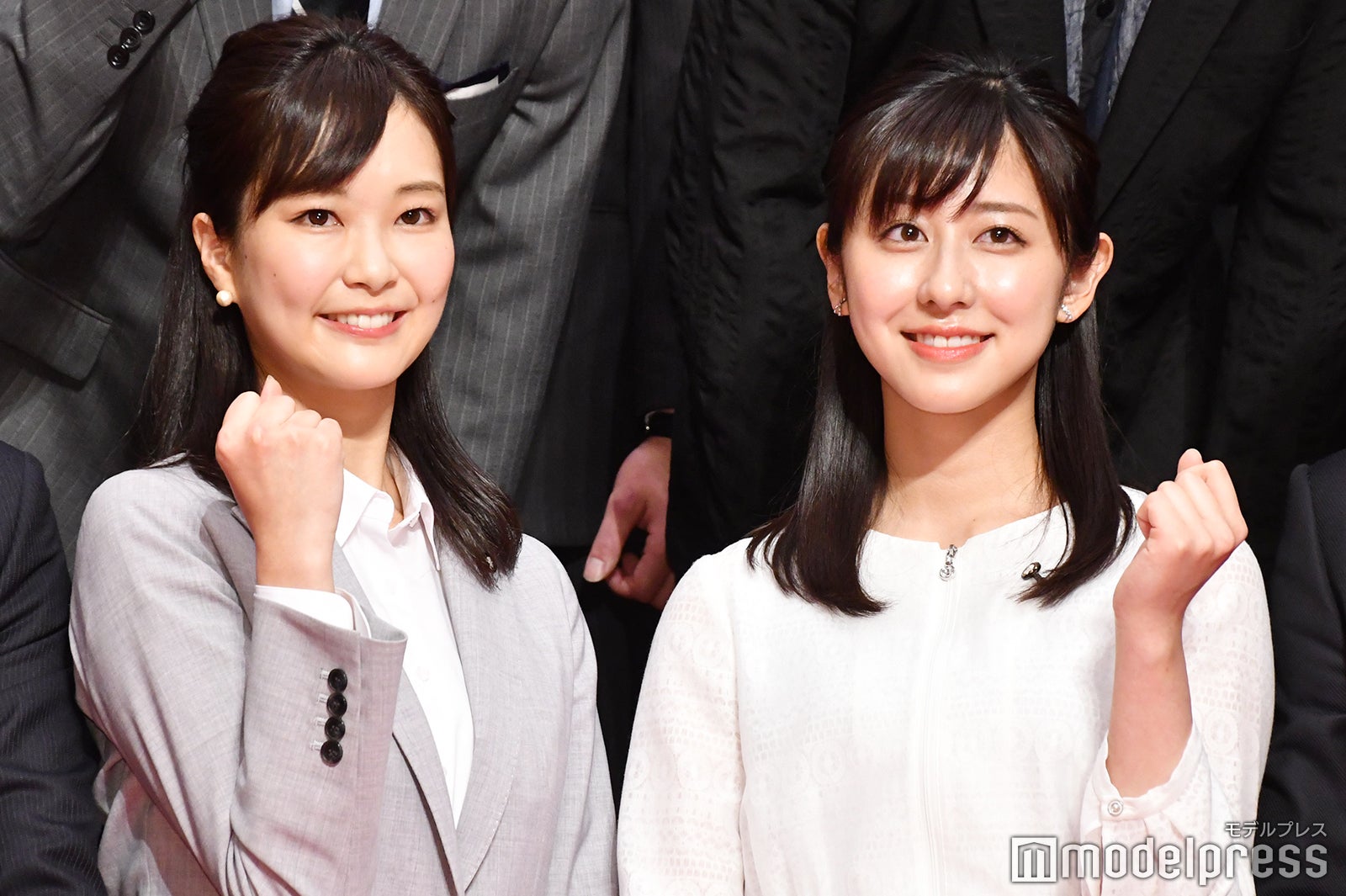 下村彩里アナ、斎藤ちはるアナ （C）モデルプレス