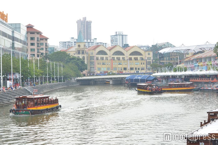 リバークルーズへ(C)モデルプレス