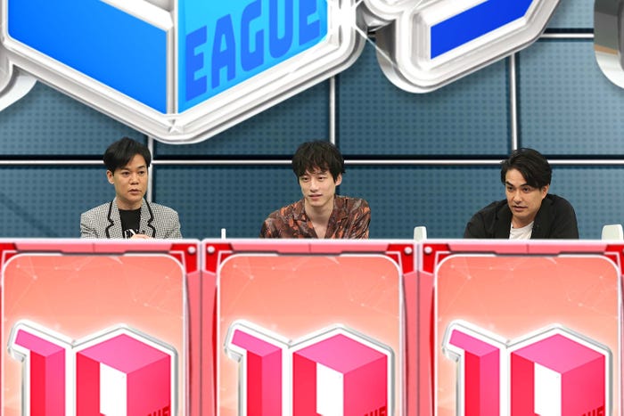 (左から)名倉潤、坂口健太郎、北村一輝 (C)フジテレビ