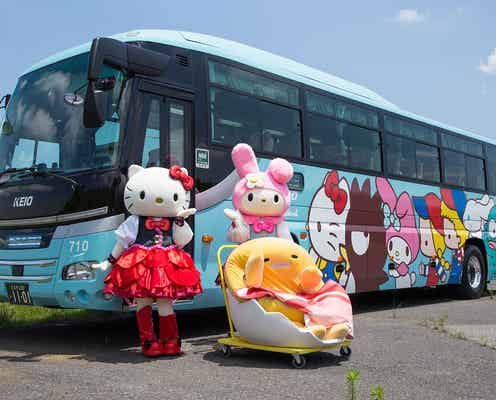 成田空港連絡バス「サンリオピューロランド号」運行 “大人カワイイ”シナモロールカラー