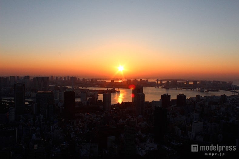 東京タワーから見る初日の出／画像提供：東京タワー【モデルプレス】
