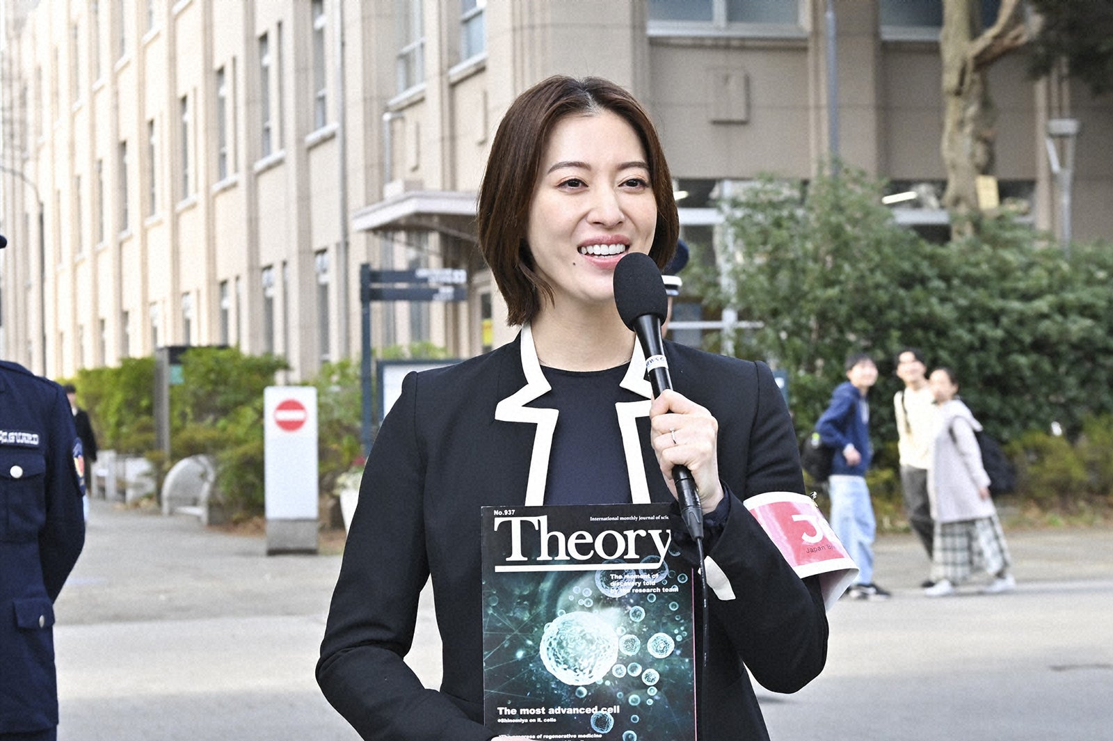 月城かなと「キャスター」第3話（C）TBS