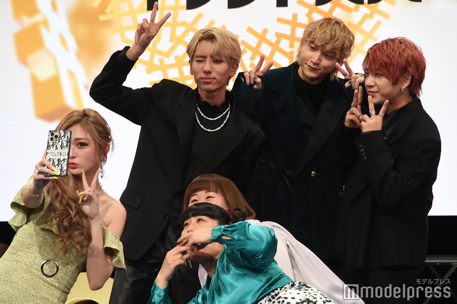 ゆうちゃみ、かなで、ゆめっち、浦野秀太、SKY-HI、本田康祐 （C）モデルプレス