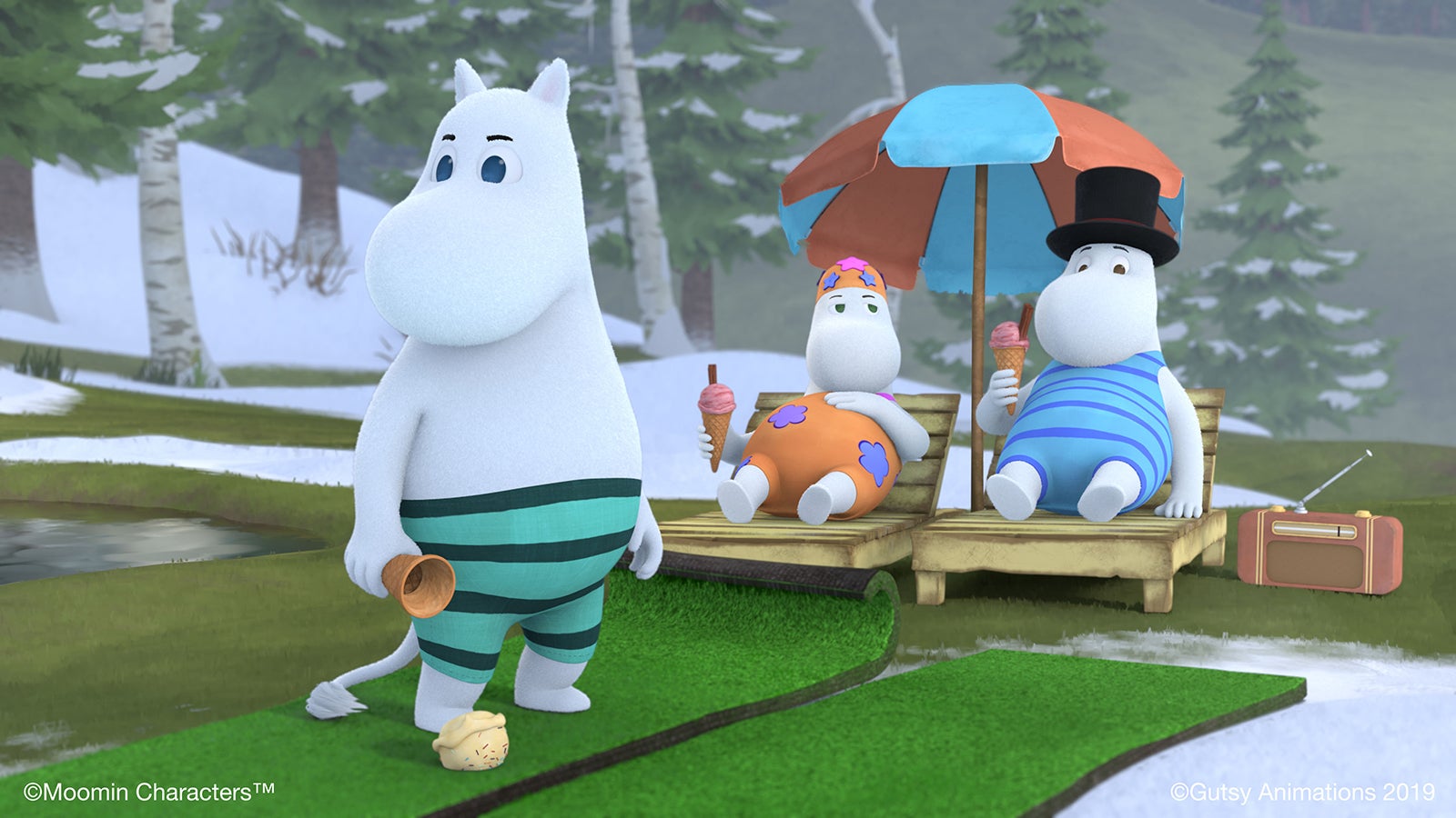 （C）Moomin Characters TM （C）Gutsy Animations 2019