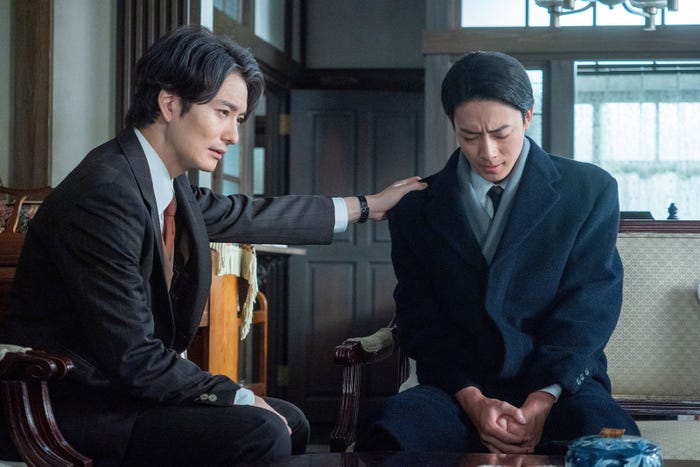 岡田将生、井上祐貴「虎に翼」第124話(C)NHK