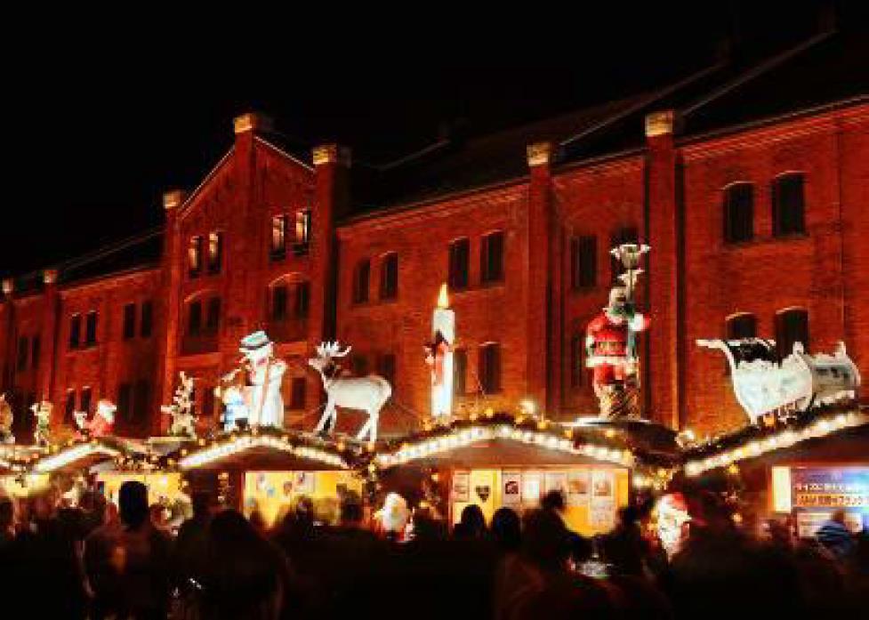 クリスマスマーケット in 横浜赤レンガ倉庫／画像提供：株式会社 横浜赤レンガ