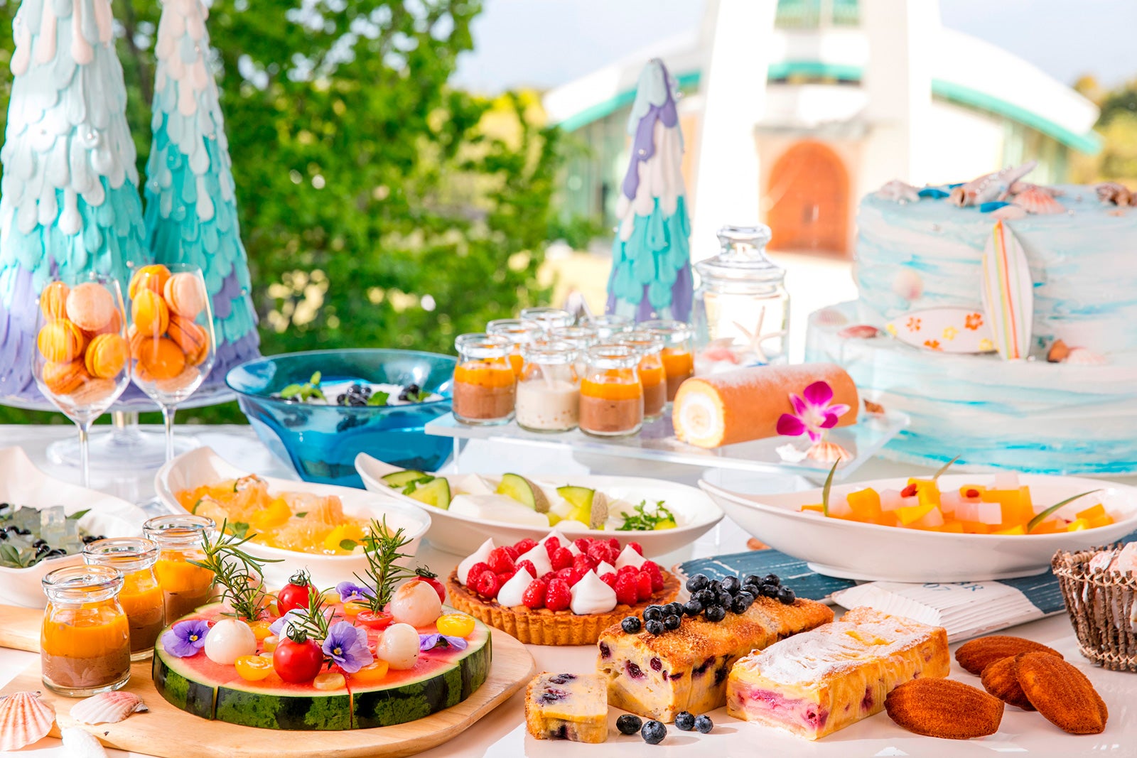 サマーブリーズ　デザートブッフェ／画像提供：小田原ヒルトン株式会社